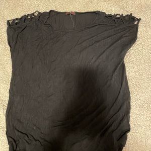 Shiela Rose Black Shirt